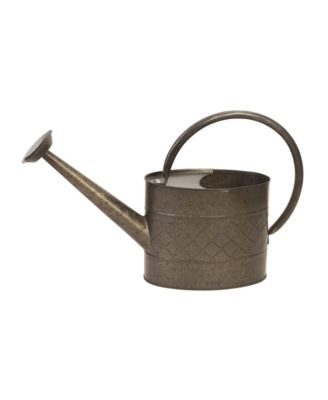Metal Embossed Watering Can, Rustic Embossed, 1 Gallon