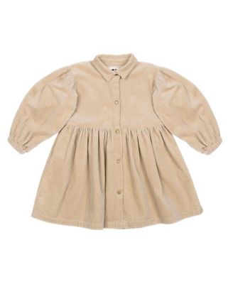 girls corduroy shirt dress Girls Button Down Collared Dress