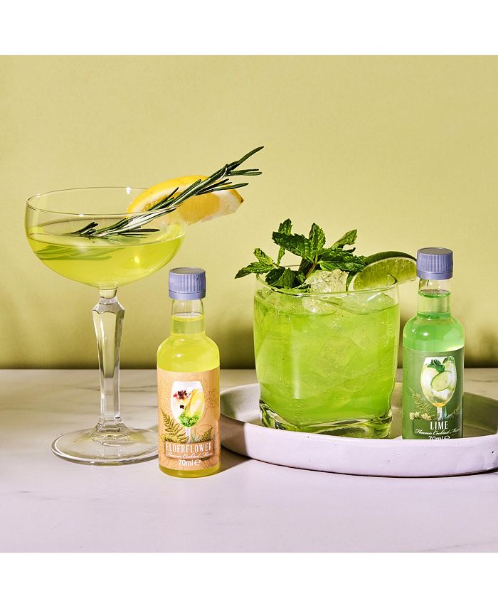 Thoughtfully Cocktails, Premium Gin Cocktail Mixers Gift Set, Set of 5