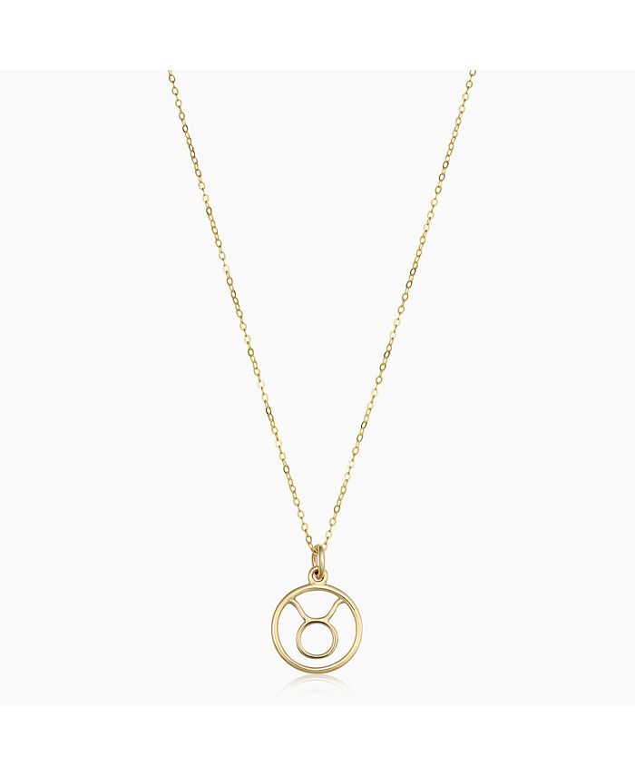 Macy's zodiac cheap necklace