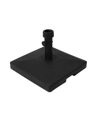 9 Ft Outdoor Patio Market Table Umbrella with Square Concrete Base