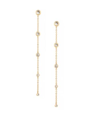 ETTIKA-CRYSTAL DOT PEBBLE PENDANT