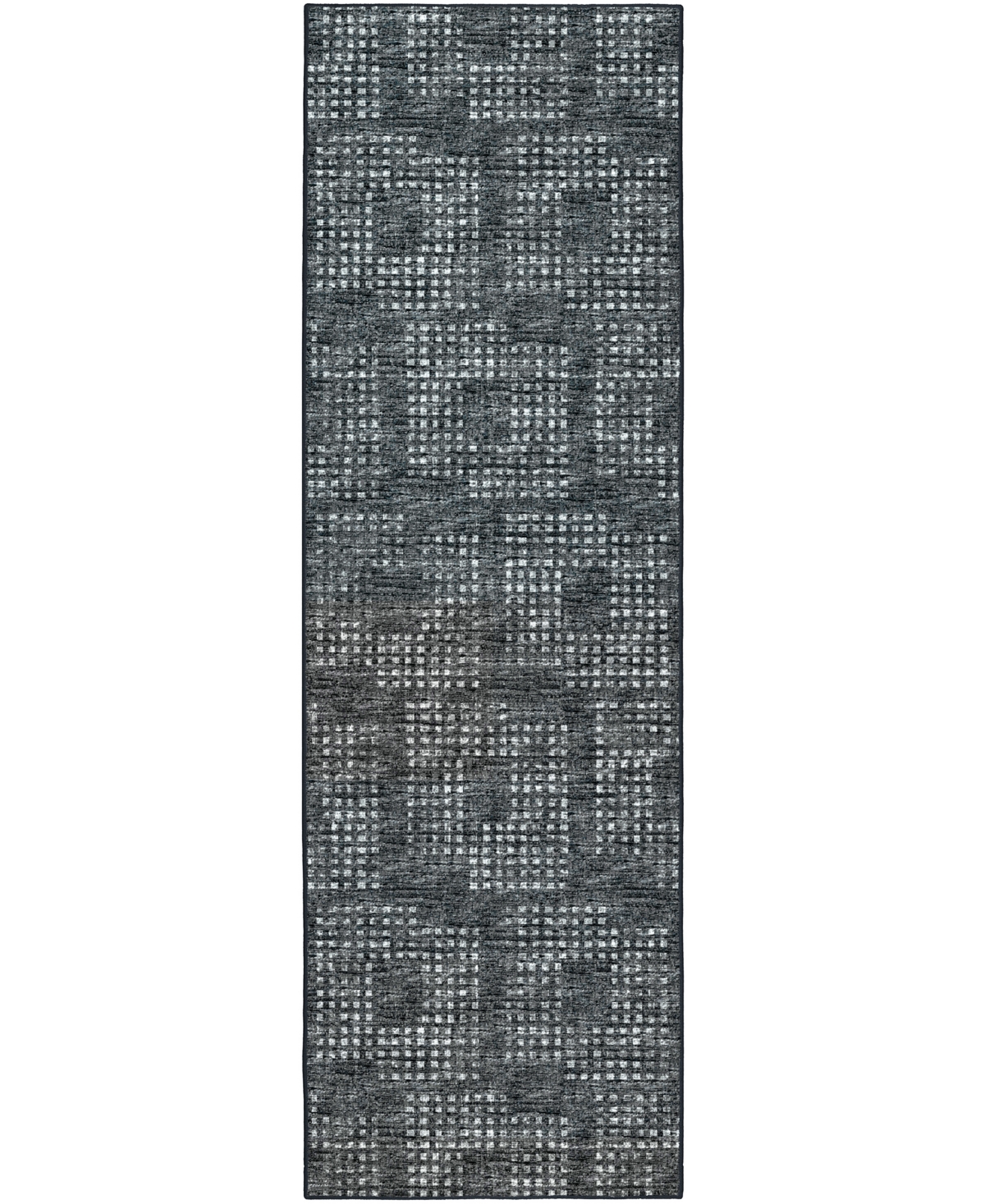 D Style Delano Da1 2'6" X 10' Runner Area Rug In Midnight