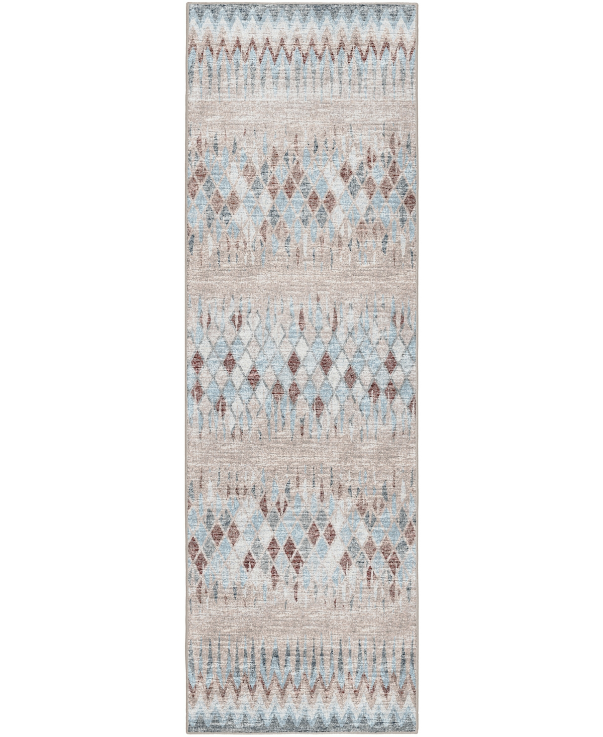 D Style Briggs Brg-5 2'6in x 12' Runner Area Rug - Taupe