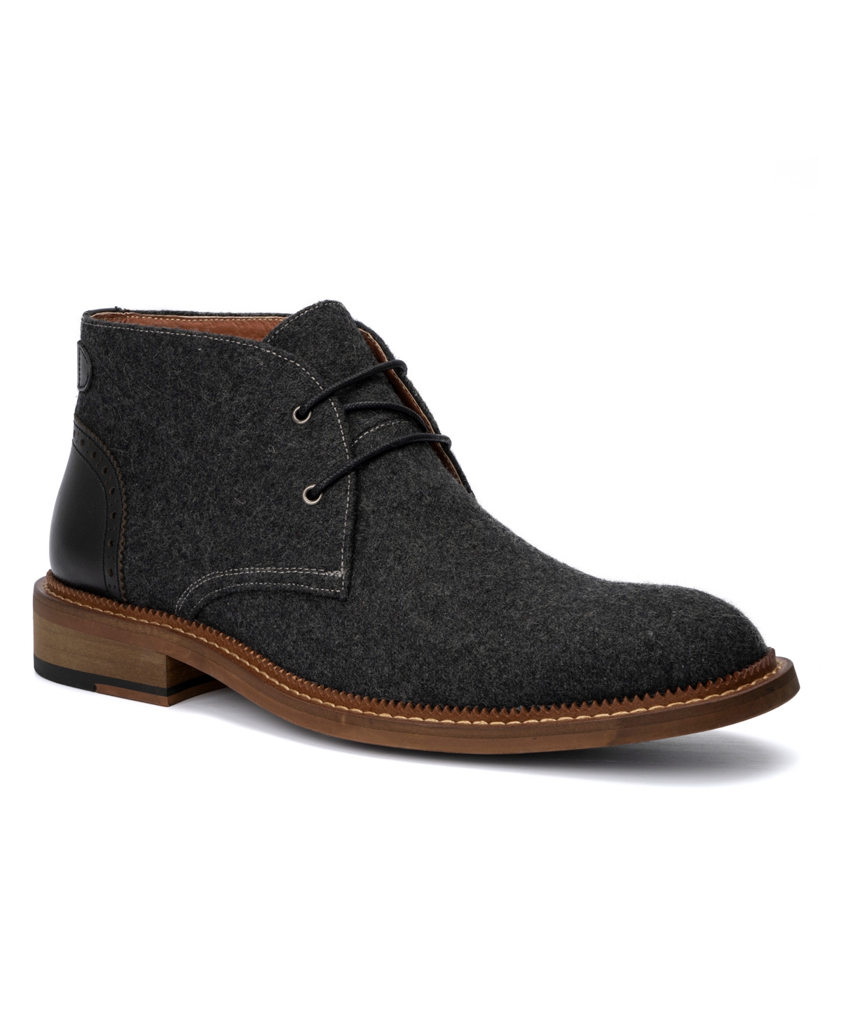 Shop Vintage Foundry Co Men's Kenneth Chukka Boots In Charcoal