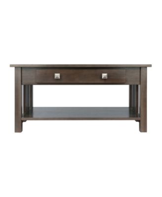 Stafford 18.11" Wood Coffee Table