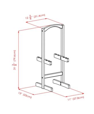 Dorian 5-Piece Wood Snack Table Set