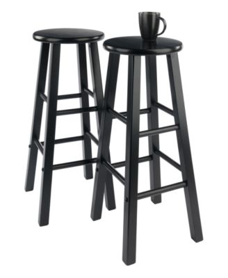 Wooden Stool Winsome Element 2-Piece 24In Counter Stool Set
