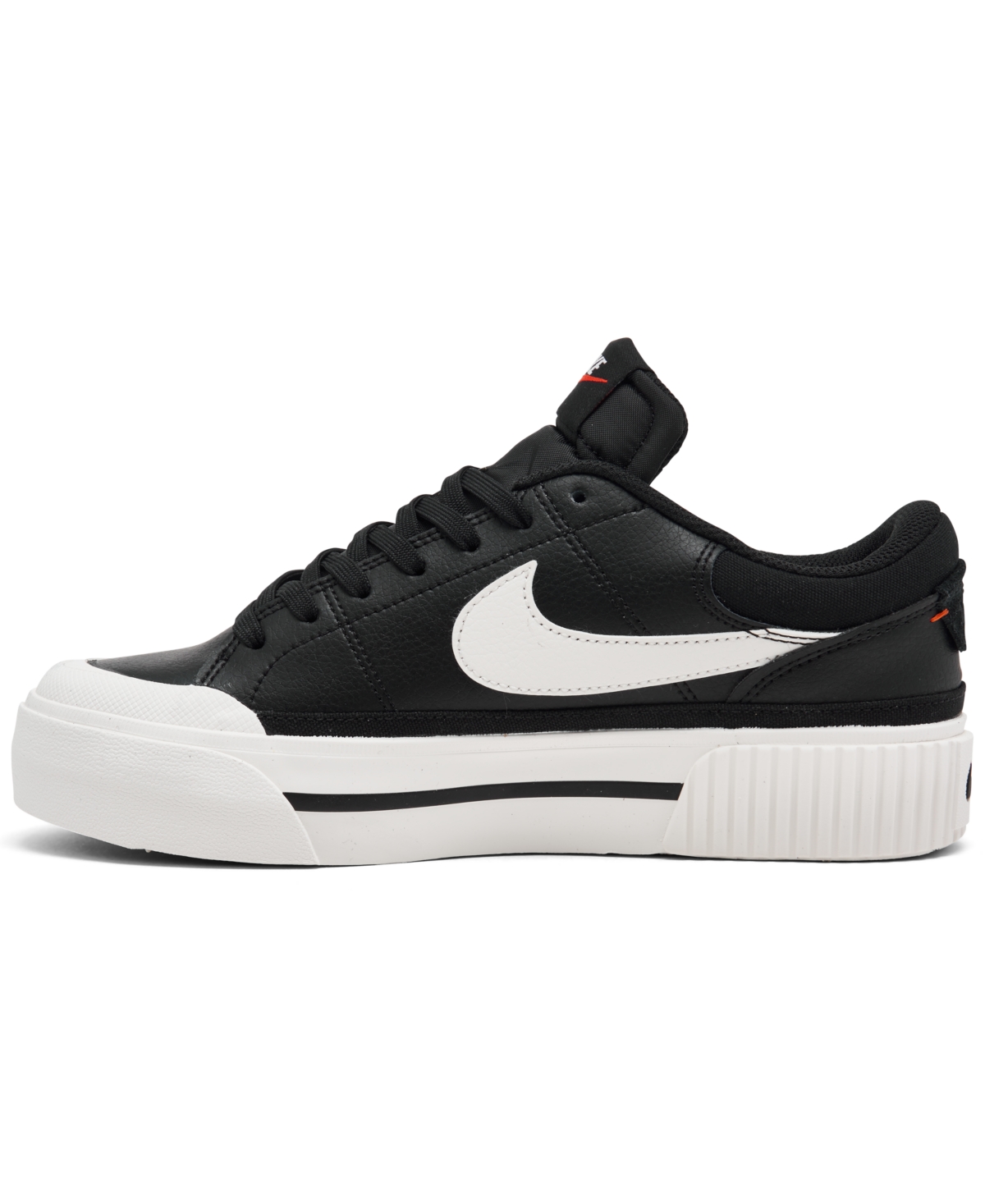 Nike Women's Court Legacy Lift Platform Casual Sneakers from Finish Line - Sail