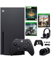 Xbox Series X Video Game Console Black with F1 2020 BOLT AXTION Bundle with  2 Controller Like New