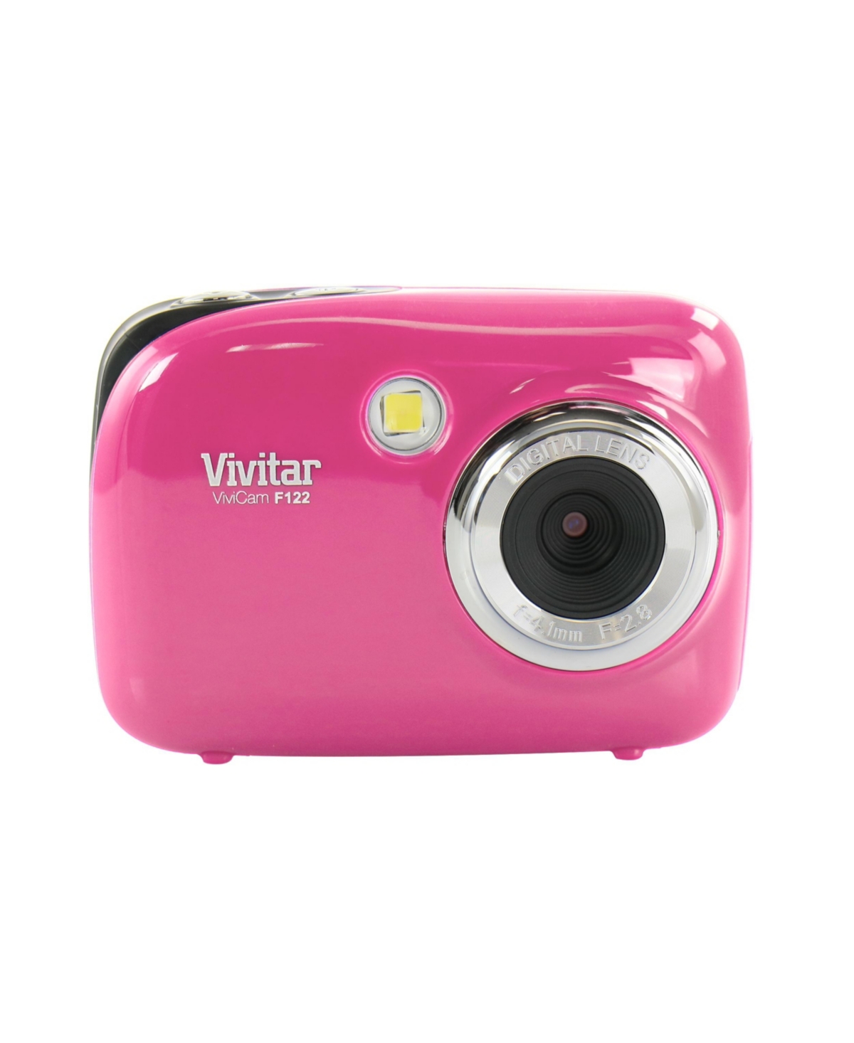Vivitar 14.1 Mega Pixels Digital Camera With 1.8 Inch Lcd Screen In Pink