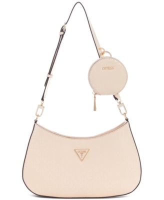 GUESS - Alexie G Shine Top Zip-Top Medium Shoulder Bag