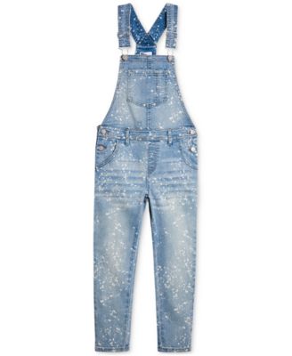 Epic Threads Big Girls Denim Overall, Created For Macy's 