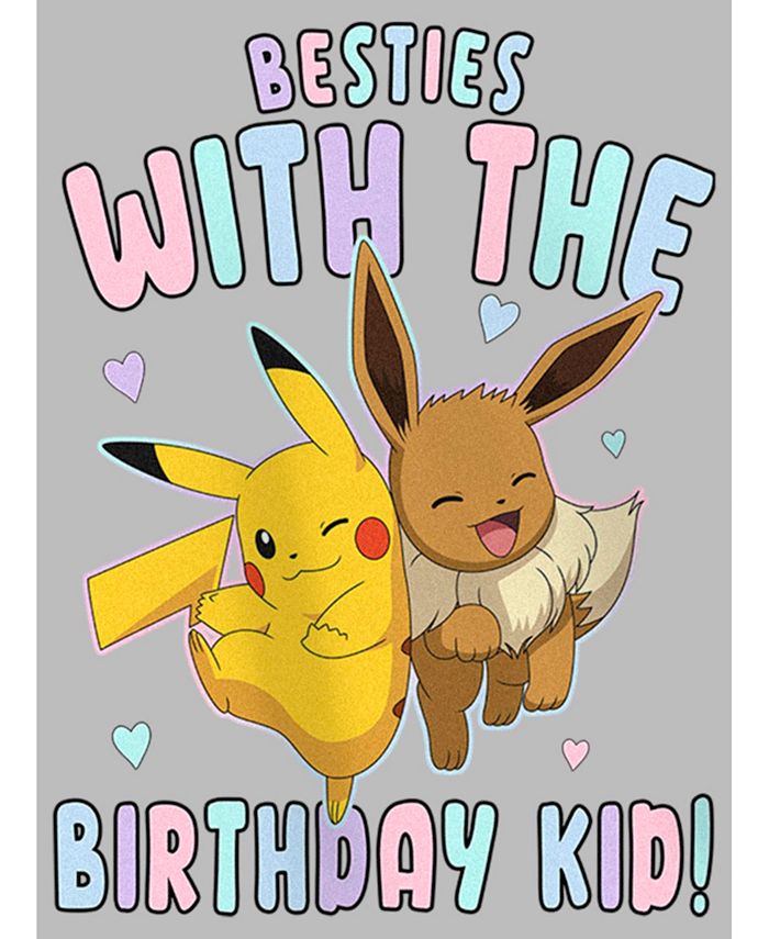 Mädchen Pyjama Pikachu Eevee Pokémon Schlafanzug Für Mädchen Mit