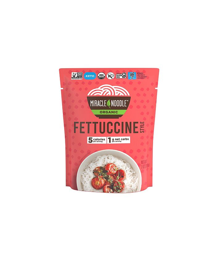 Miracle Noodle Ready to Eat Organic Fettuccine 7 oz (Pack of 6) Macy's