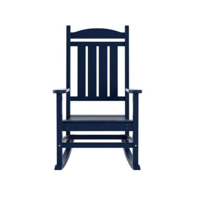 All-Weather Outdoor Patio Poly Classic Porch Rocking Chair