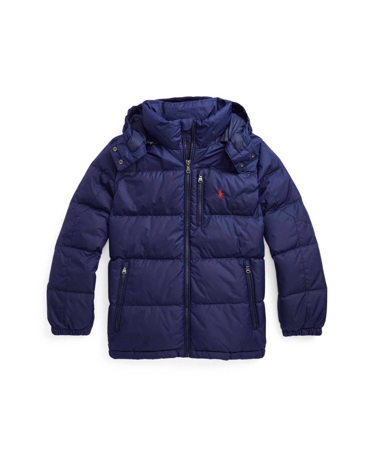 Polo Ralph Lauren Kids' Big Boys Water-resistant Down Jacket In Newport Navy