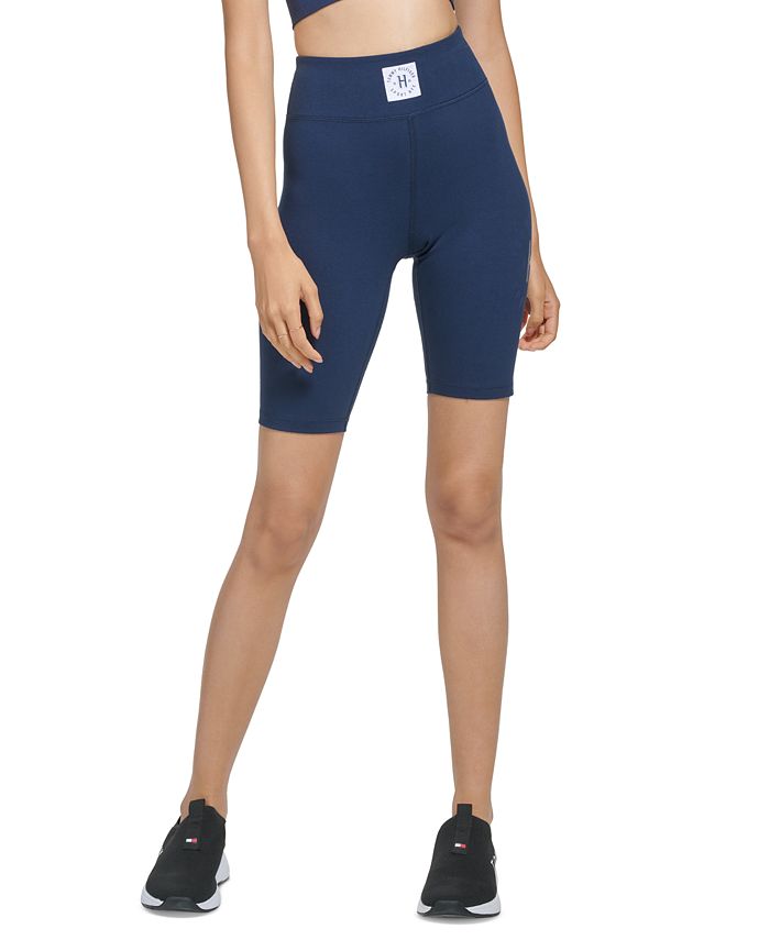 sagde dialog tilskuer Tommy Hilfiger Women's High Rise Pull-On Bicycle Shorts & Reviews -  Activewear - Women - Macy's