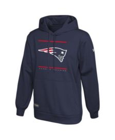 Men's NFL x Darius Rucker Collection by Fanatics Navy/Charcoal New England  Patriots Colorblock Pullover Hoodie