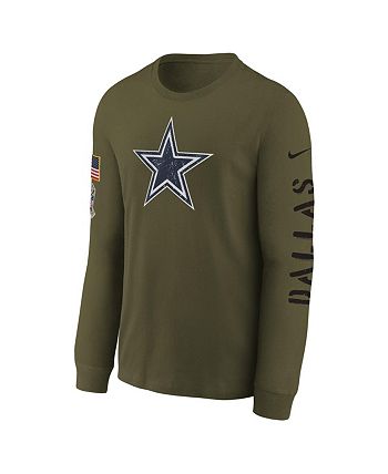 Nike, Shirts, Dallas Cowboys Nfl Nike On Field Salute To Service Camo  Pullover Hoodie