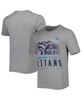 New Era Men's Heathered Gray Tennessee Titans Combine Authentic