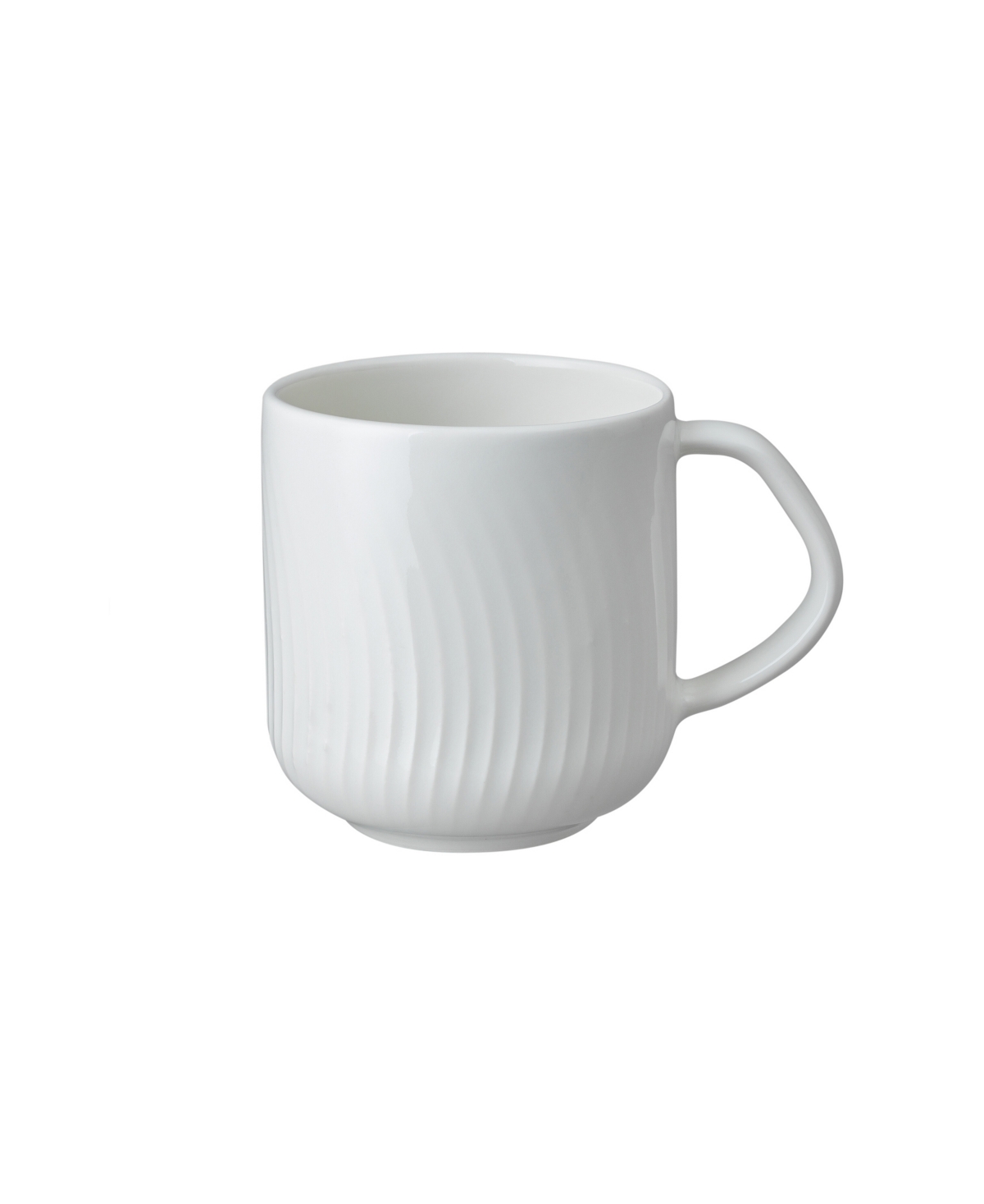 Denby Porcelain Arc Large Mug In White