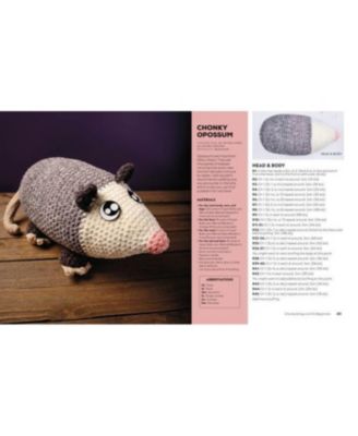 Chonky Amigurumi- How to Crochet Amazing Critters Creatures with Chunky Yarn by Sarah Csiacsek