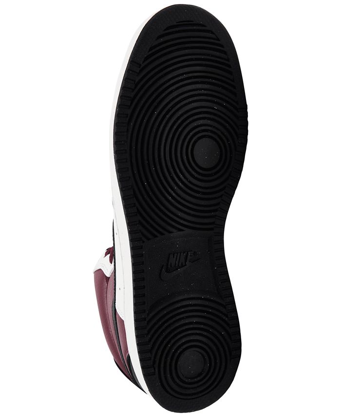 Nike Men's Court Vision Mid Next Nature Casual Sneakers from Finish