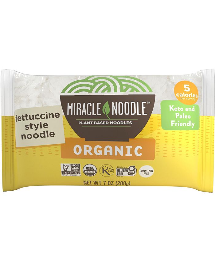 Miracle Noodle Organic Fettuccine Noodle 6 Pack Macy's