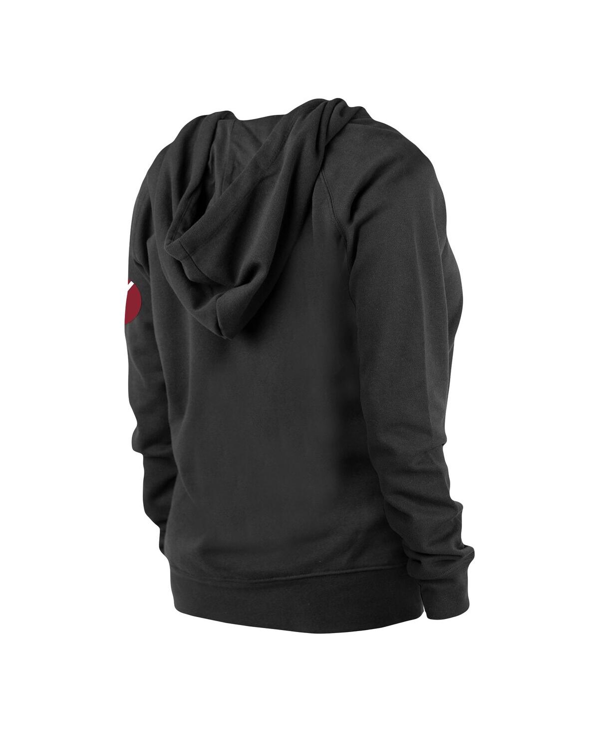 Women's New EraChicago Bulls 2022/23 City Edition Pullover Hoodie - Black