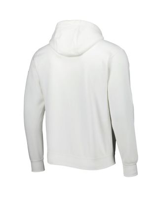 Men's White Canada Soccer Club Fleece Full-Zip Hoodie