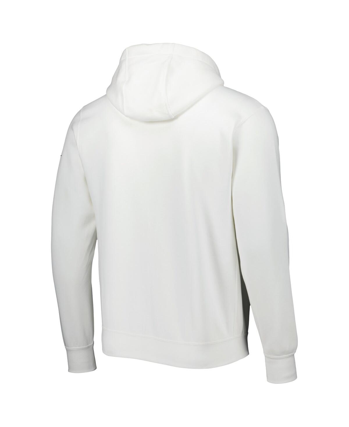 Men's NikeCanada Soccer Club Fleece Full-Zip Hoodie - White