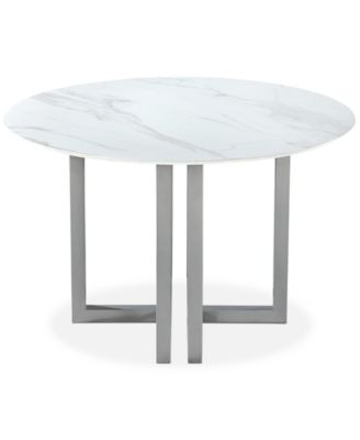 Emila Round Sintered Stone Dining Table, Created for Macy's 