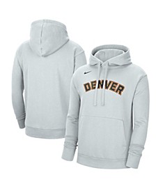 Men's Gray Denver Nuggets 2022/23 City Edition Essential Pullover Hoodie