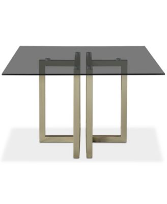 CLOSEOUT! Emila 30" Glass Square Dining Table, Created for Macy's
