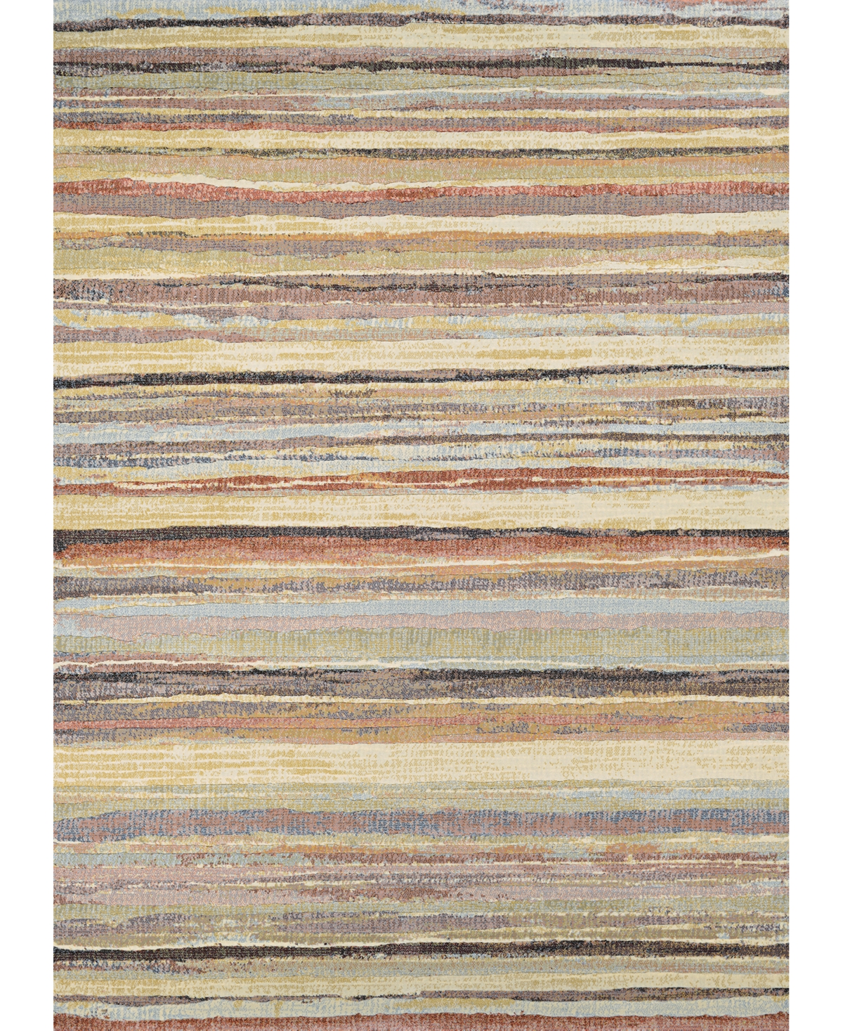 Couristan Easton Vibe 6'6in x 9'6in Area Rug - Beige