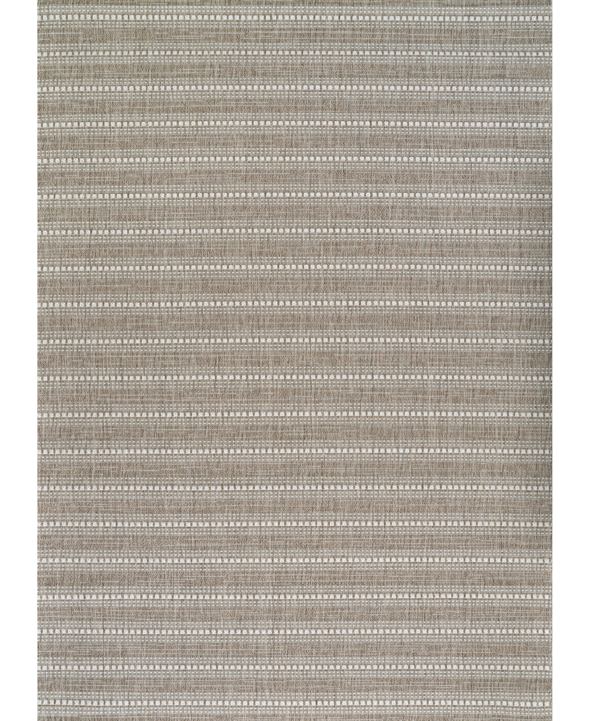 Couristan Afuera Beachcomber 5'3" X 7'6" Area Rug In Taupe