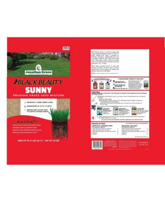 Black Beauty Sunny Premium Grass Seed Mixture, 25# bag