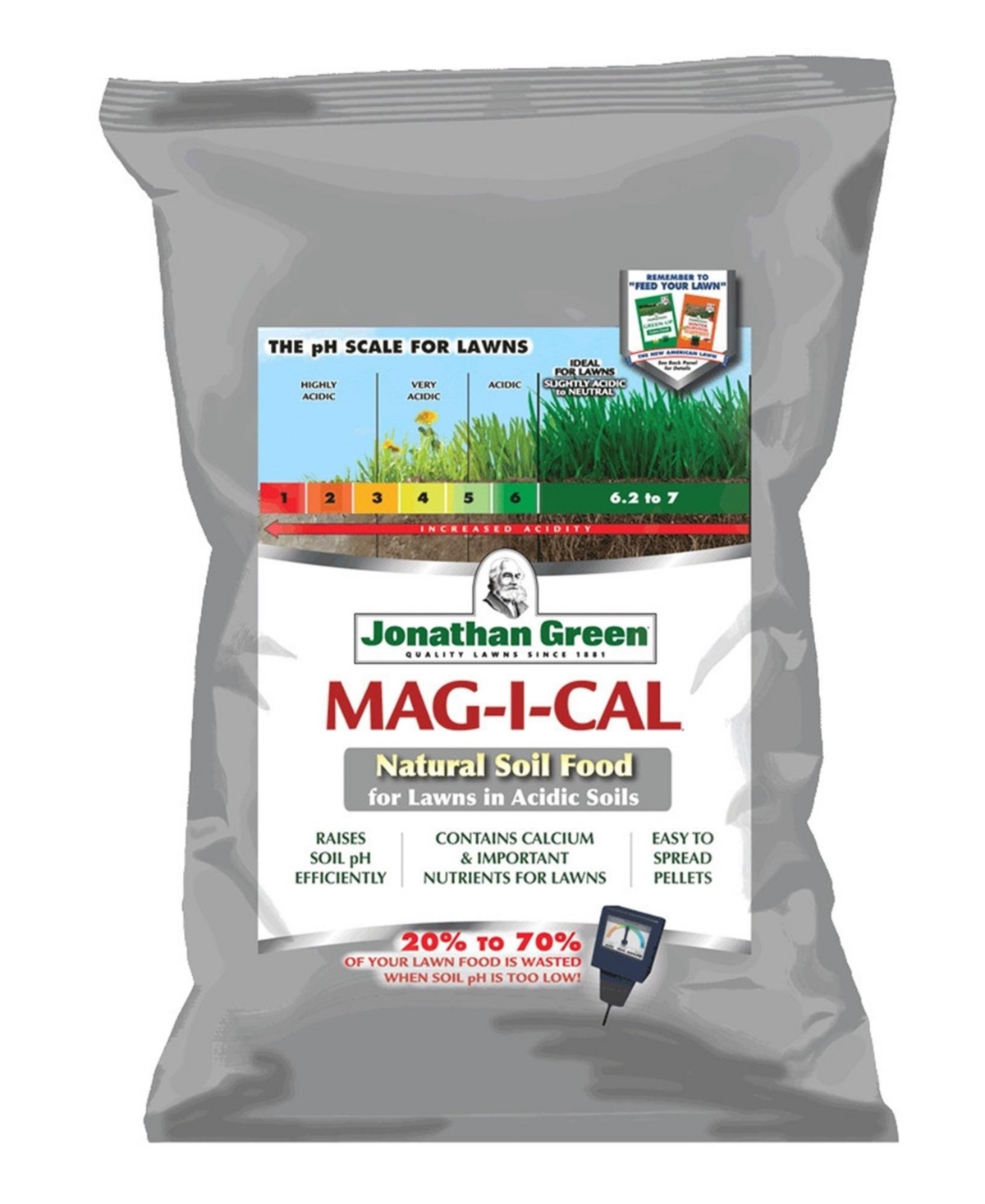 Mag-i-cal for Lawns in Acidic + Hard Soils, 18# 5M - Multi
