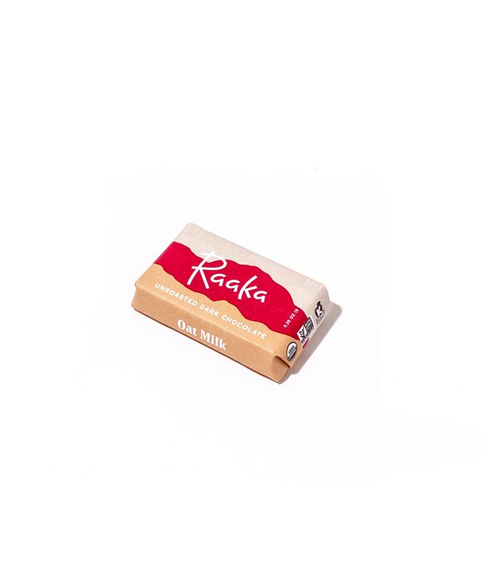 Raaka Chocolate 58% Oat Milk Mini Chocolate Bars 100ct - Macy's