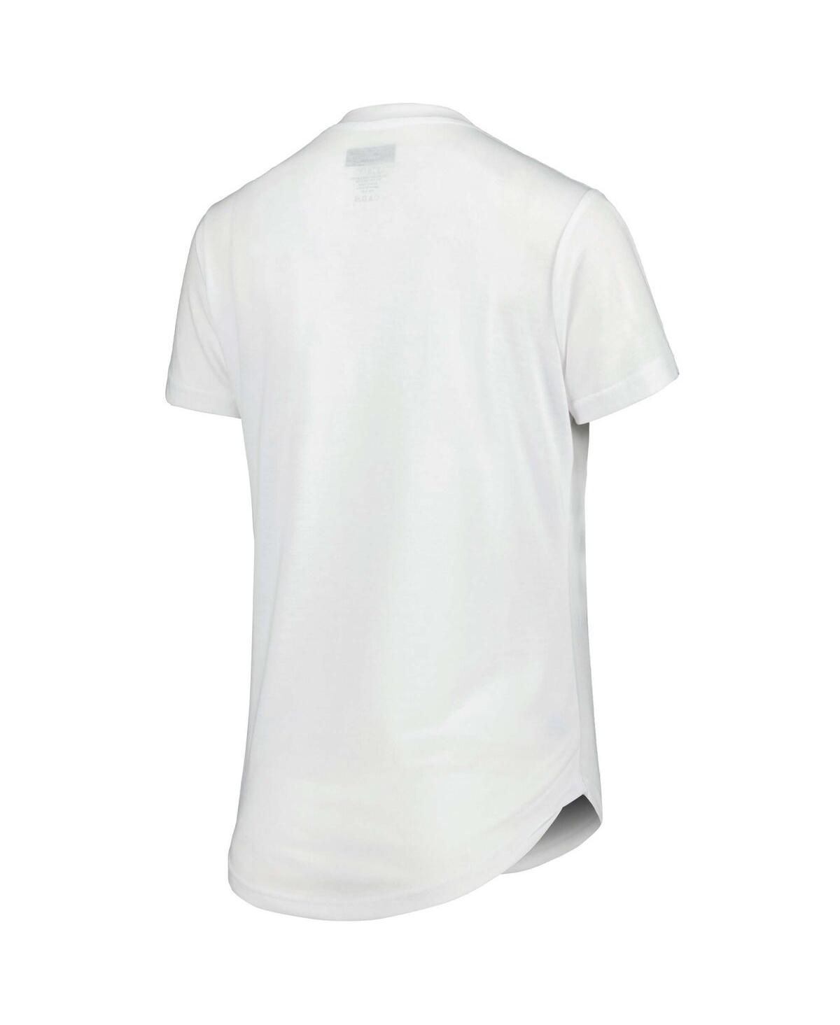 Concepts Sport Women's  White, Charcoal Washington Commanders Sonata T-shirt And Leggings Sleep Set In White,charcoal