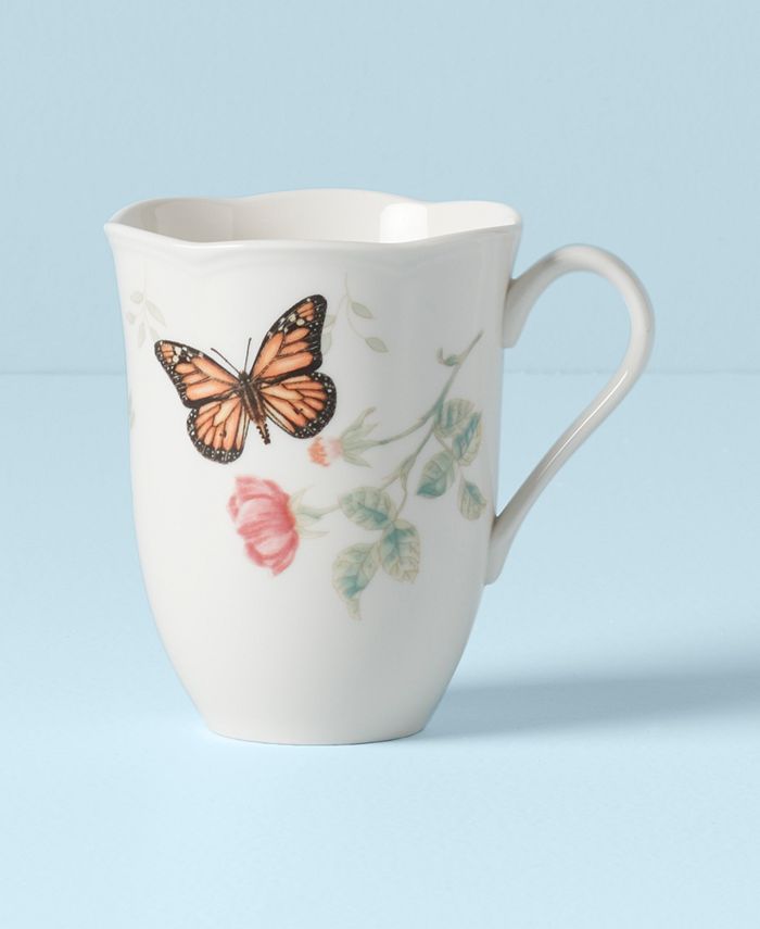 Butterfly Meadow Yellow Stainless Car Coffee Mug – Lenox Corporation