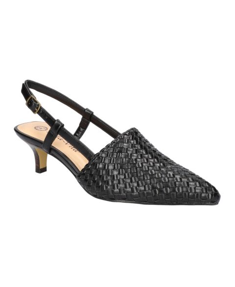 Женские туфли Bella Vita Kaisley Kitten Heel Pumps, цвет: Чёрный