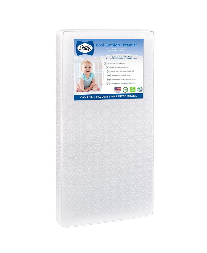 Sealy Cool Comfort Premier 2Stage Crib Mattress Macy's