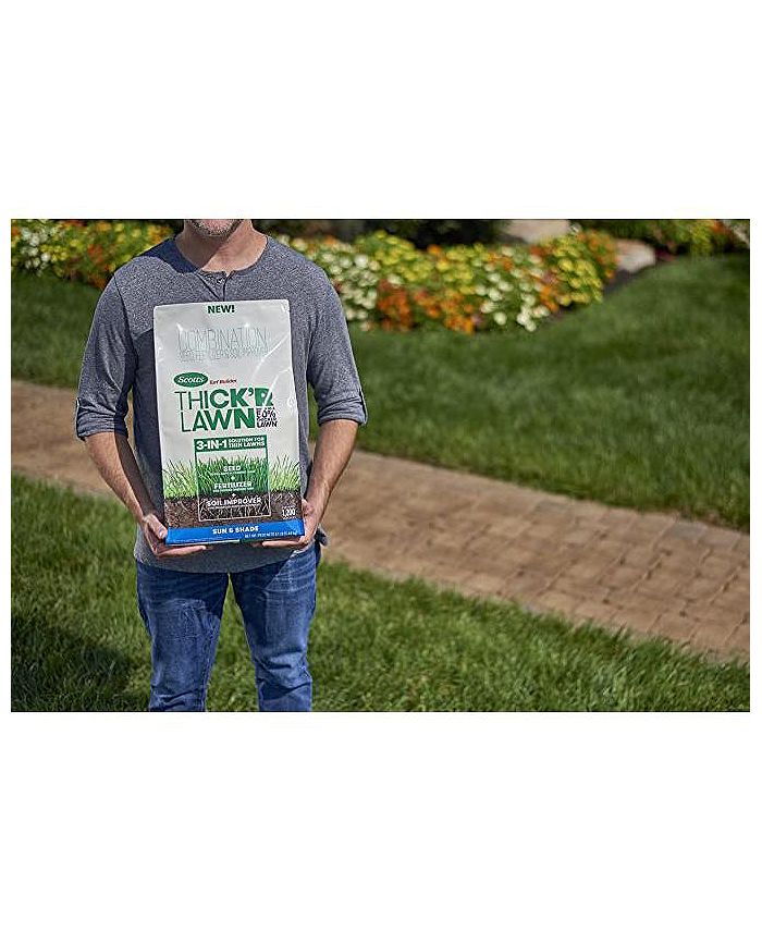 Scotts Turf Builder Thick 'R Lawn Sun and Shade, 12lbs Macy's
