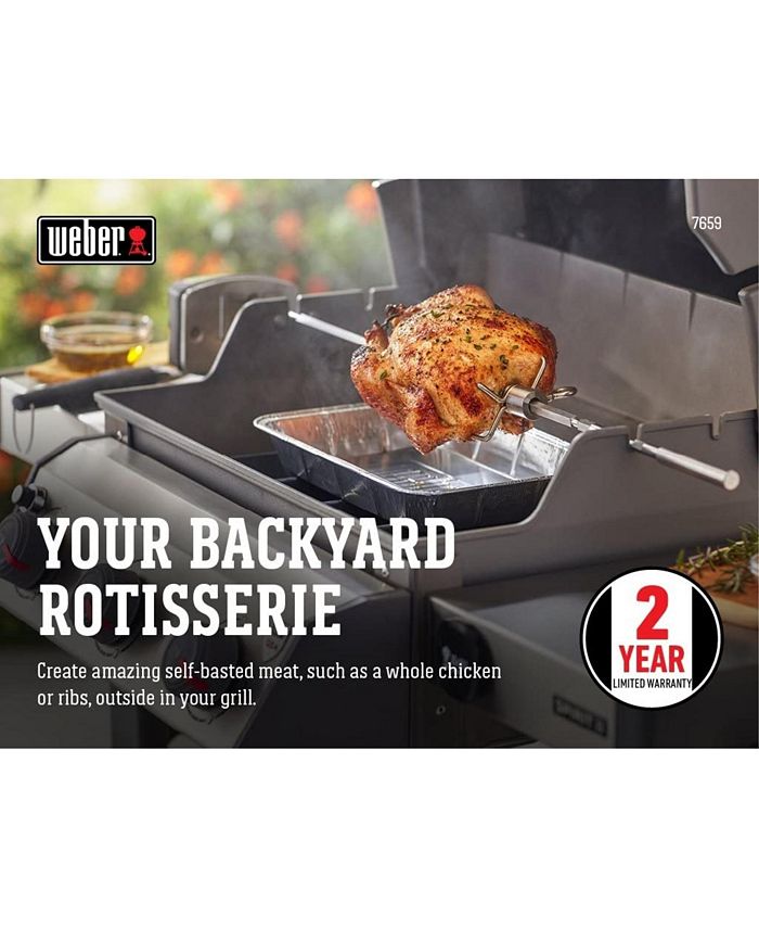 Weber - Rôtissoire - Spirit 200/300/500/700 - Genesis Argent/Or/Plat/1000-5500