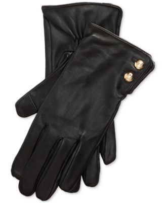 Women's Leather Touchscreen Gloves