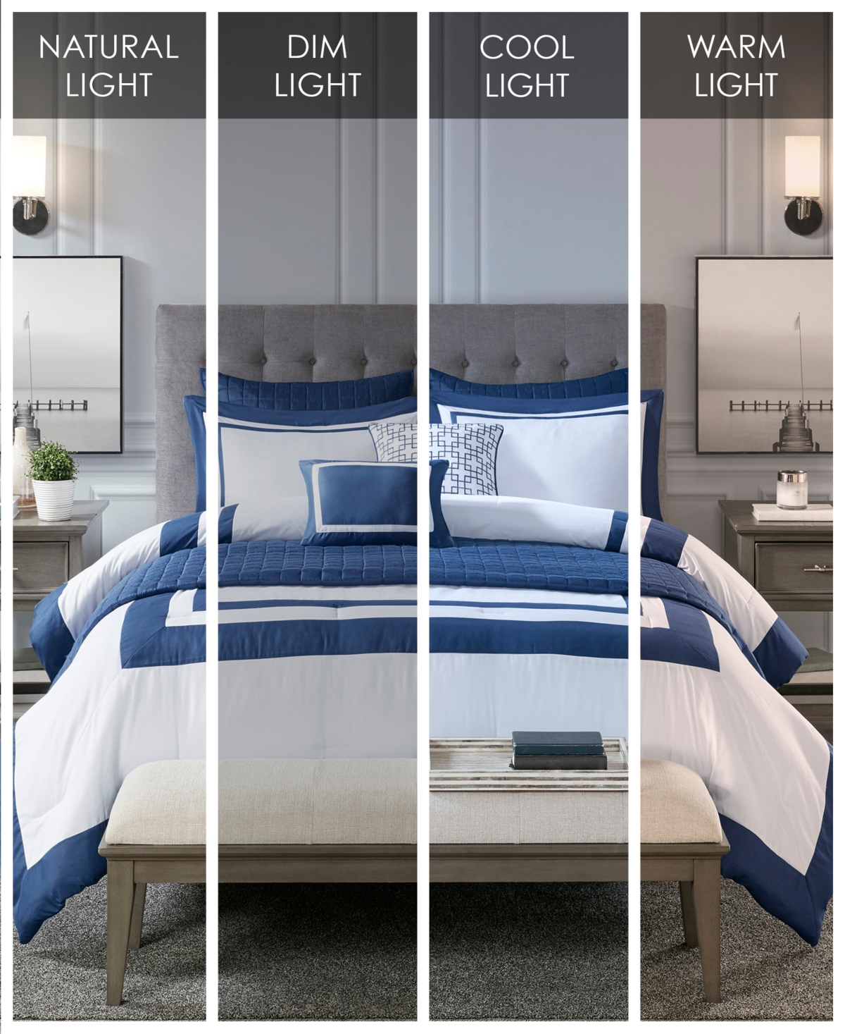 Madison Park Heritage 8-Pc. Comforter & Coverlet Set,