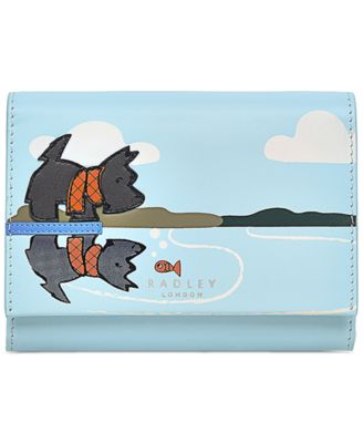 Radley London - Scottie Dog and Fish Medium Flapover Wallet