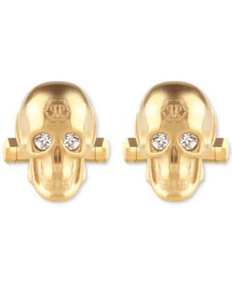 Orecchini A Cerchio Donna Philipp Plein The PLEIN CUFF | Acciaio Inox | Design Nero - 3